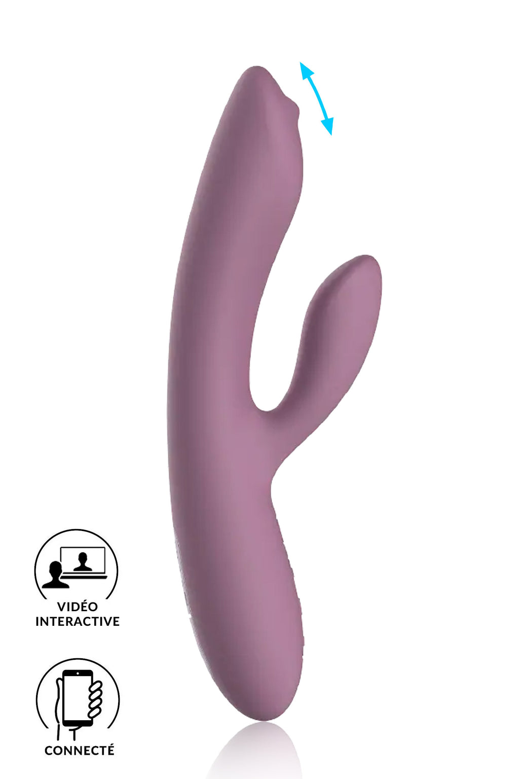 Vibromasseur Rabbit point G connecté Trysta Neo