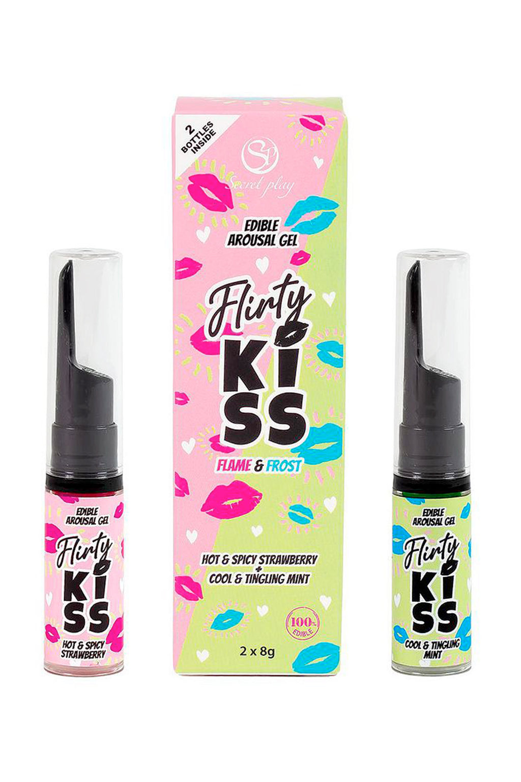 Secret Play,  Flirty Kiss - Pack de 2 gels pour le