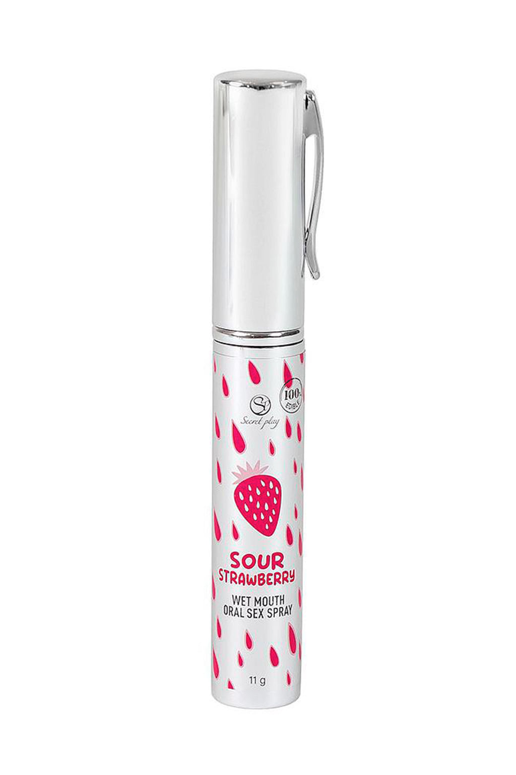 Secret Play - Spray sexe oral à la fraise acidulée