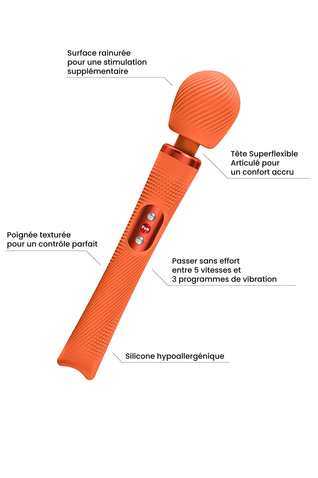 Fun Factory Vim - Vibromasseur wand puissant