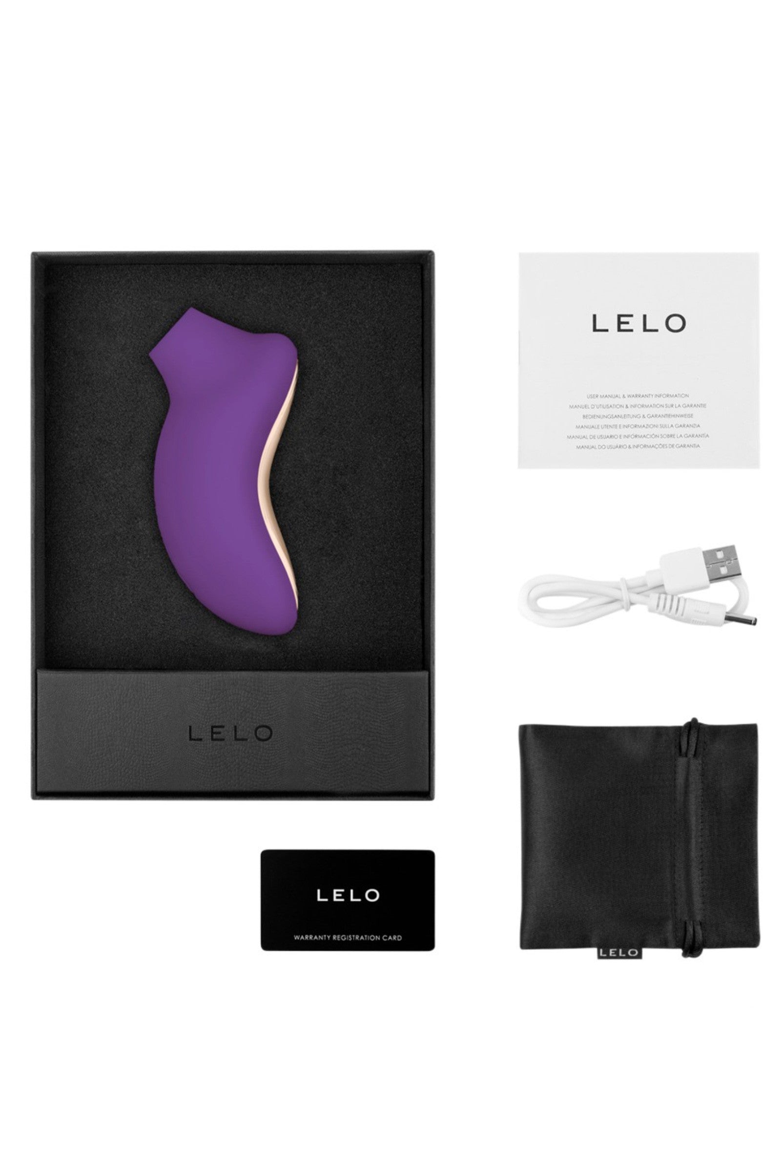 LELO Sona 2, stimulateur clitoridien violet