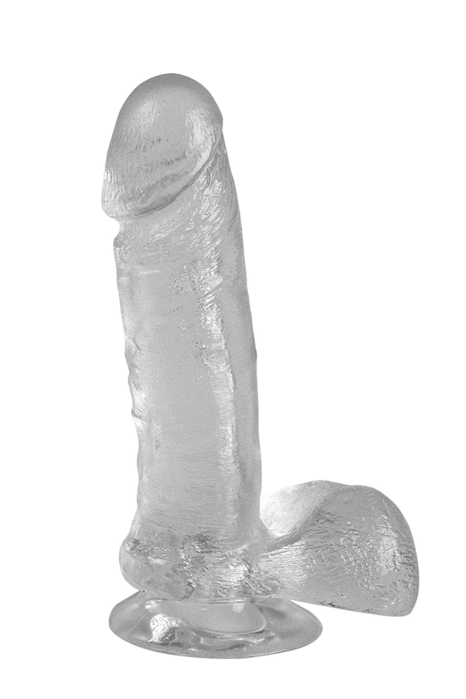 Real Size Jelly 6 inch, gode ventouse réaliste jelly
