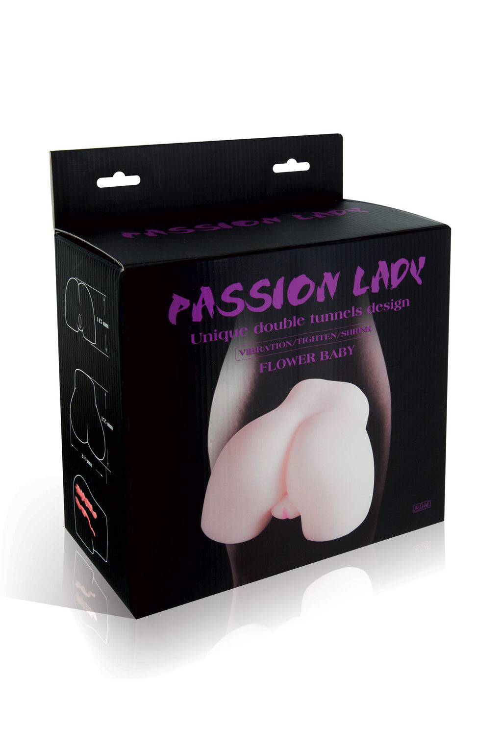Passion Lady - Masturbateur Fessier Vibrant Double Orifice