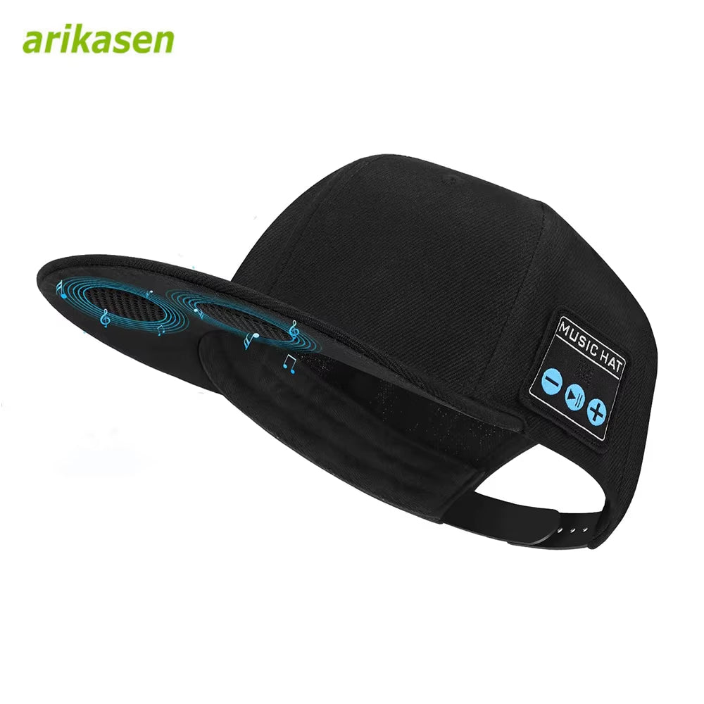 Chapeau Avec Haut-Parleur Bluetooth Casquette De Haut-Parleur Intelligente Sans Fil Réglable Pour Le Sport De Plein Air Casquette De Baseball Bluetooth Sans Fil Avec Micro