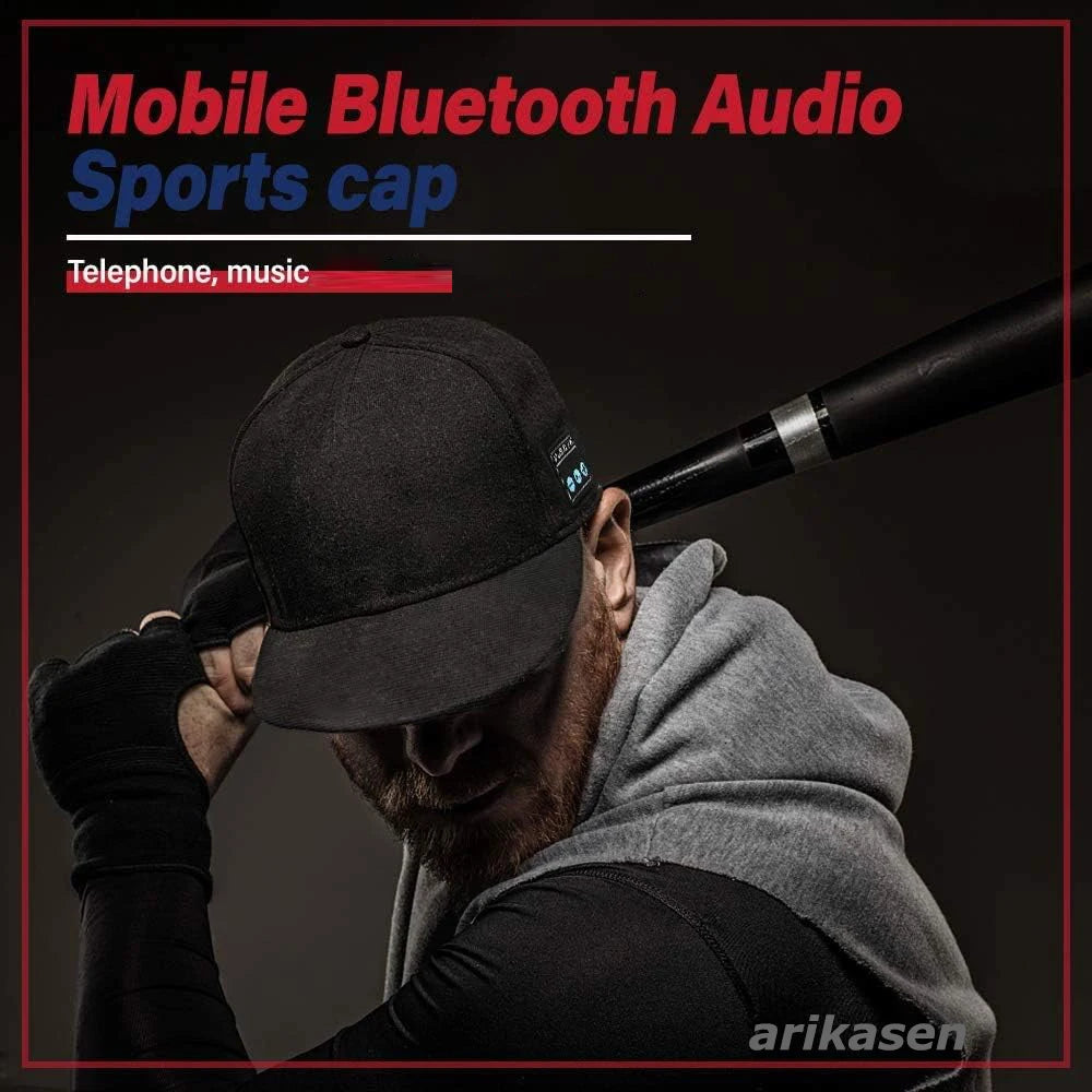 Chapeau Avec Haut-Parleur Bluetooth Casquette De Haut-Parleur Intelligente Sans Fil Réglable Pour Le Sport De Plein Air Casquette De Baseball Bluetooth Sans Fil Avec Micro