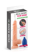 Cum Kane 21,5cm, gode ventouse réaliste éjaculateur