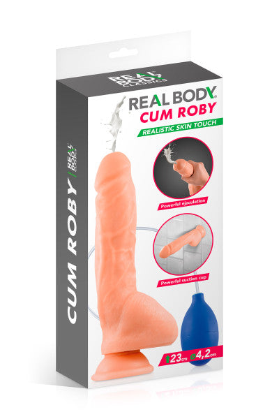 Cum Rody 23cm, gode ventouse réaliste éjaculateur