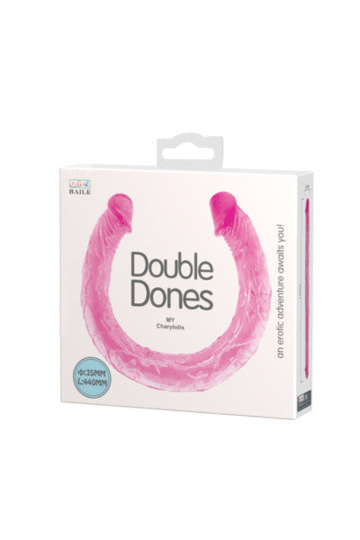 Double Dones, gode double dong rose 44cm