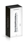 Glossy Toys n°4, gode réaliste en verre 16,5 cm