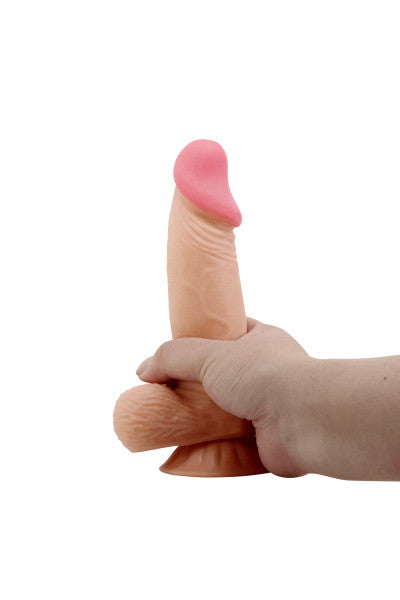 Gode ventouse réaliste à squelette 19,4 cm