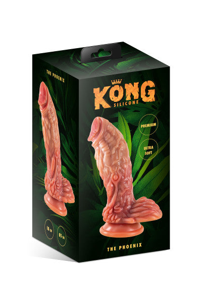 Kong Silicone The Phoenix, gode ventouse