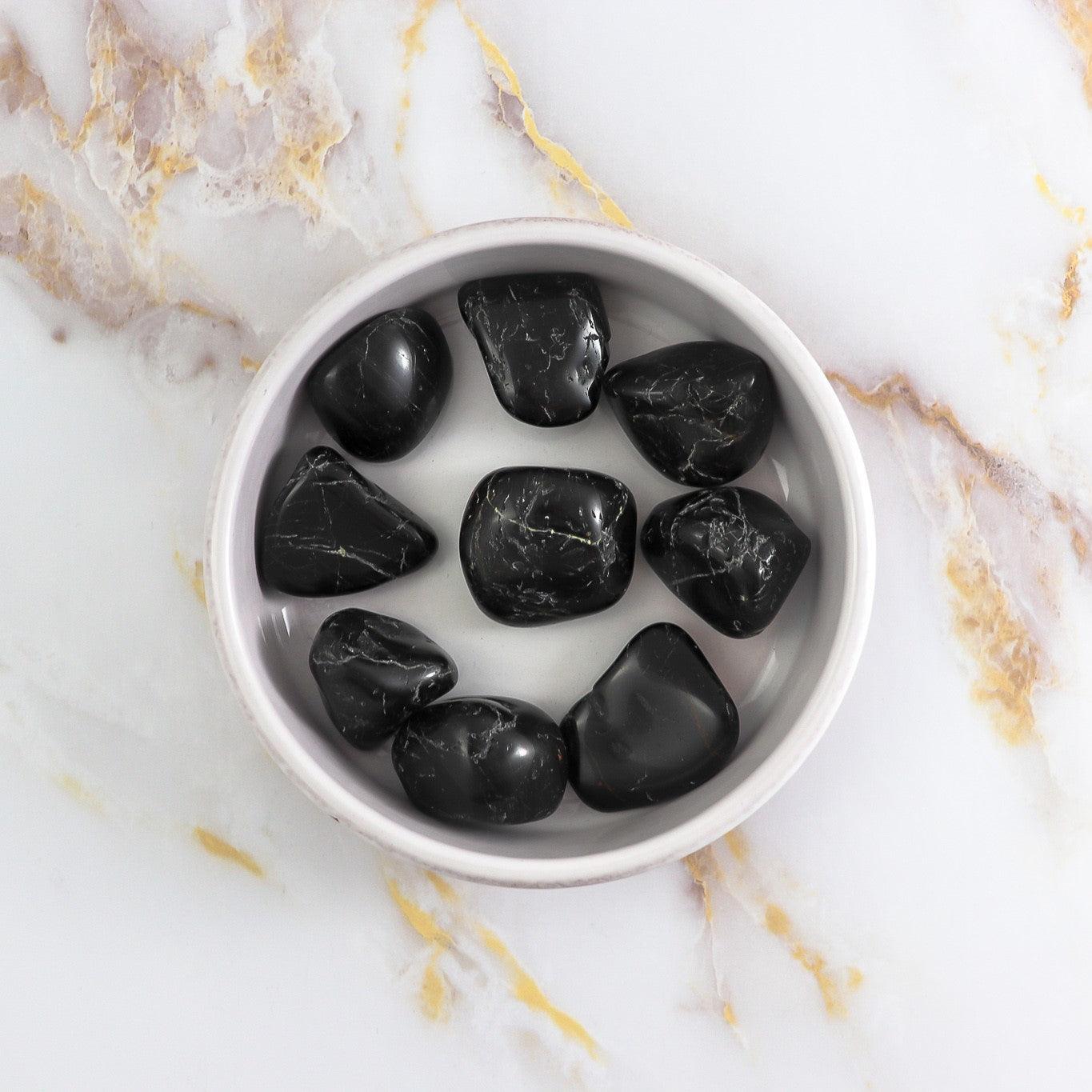 Tourmaline noire pierre roulée