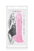 Pure Jelly, gode ventouse XL réaliste rose 22cm