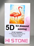 Kit Diamond Painting 5D – flamant rose