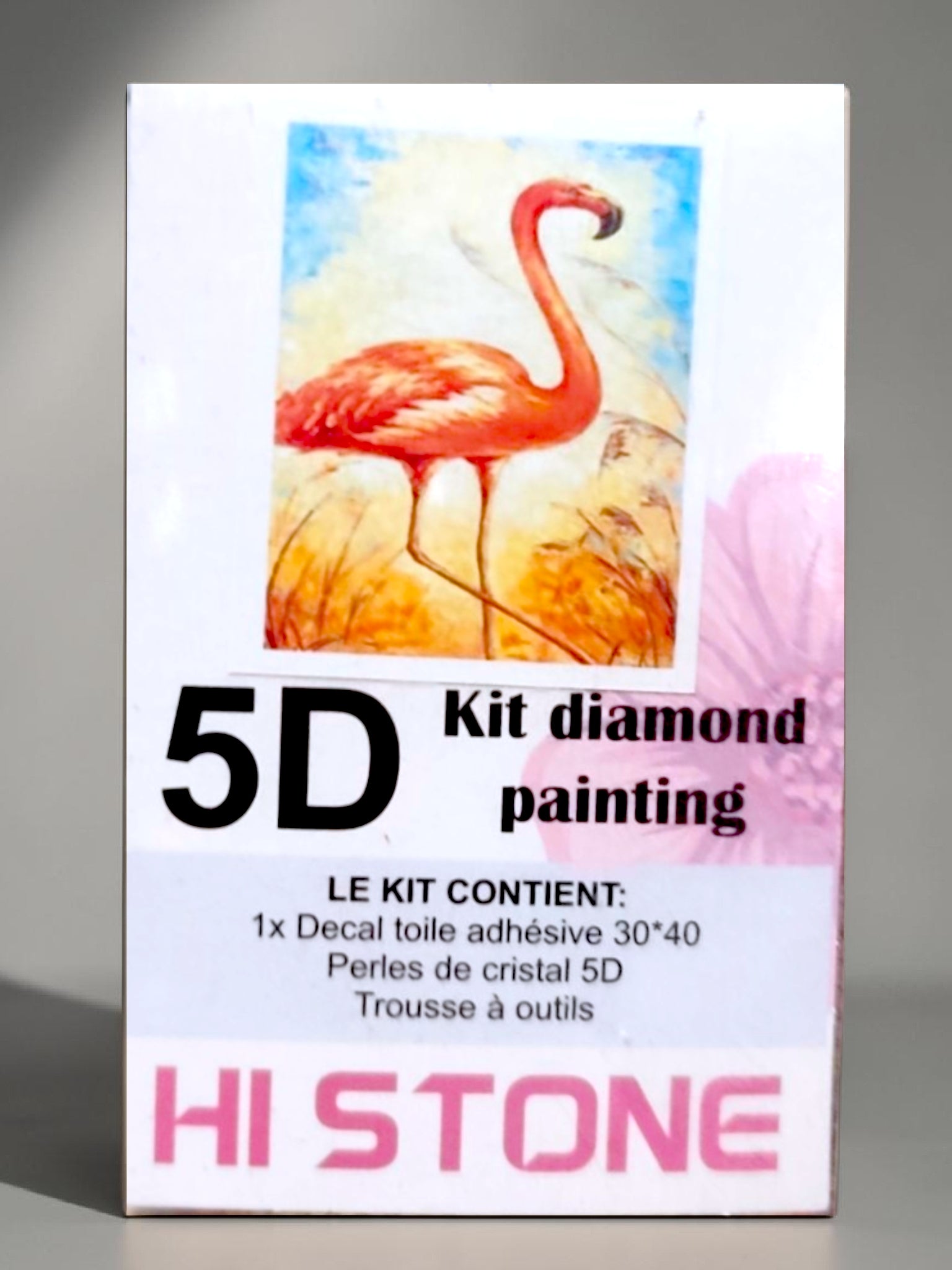 Kit Diamond Painting 5D – flamant rose