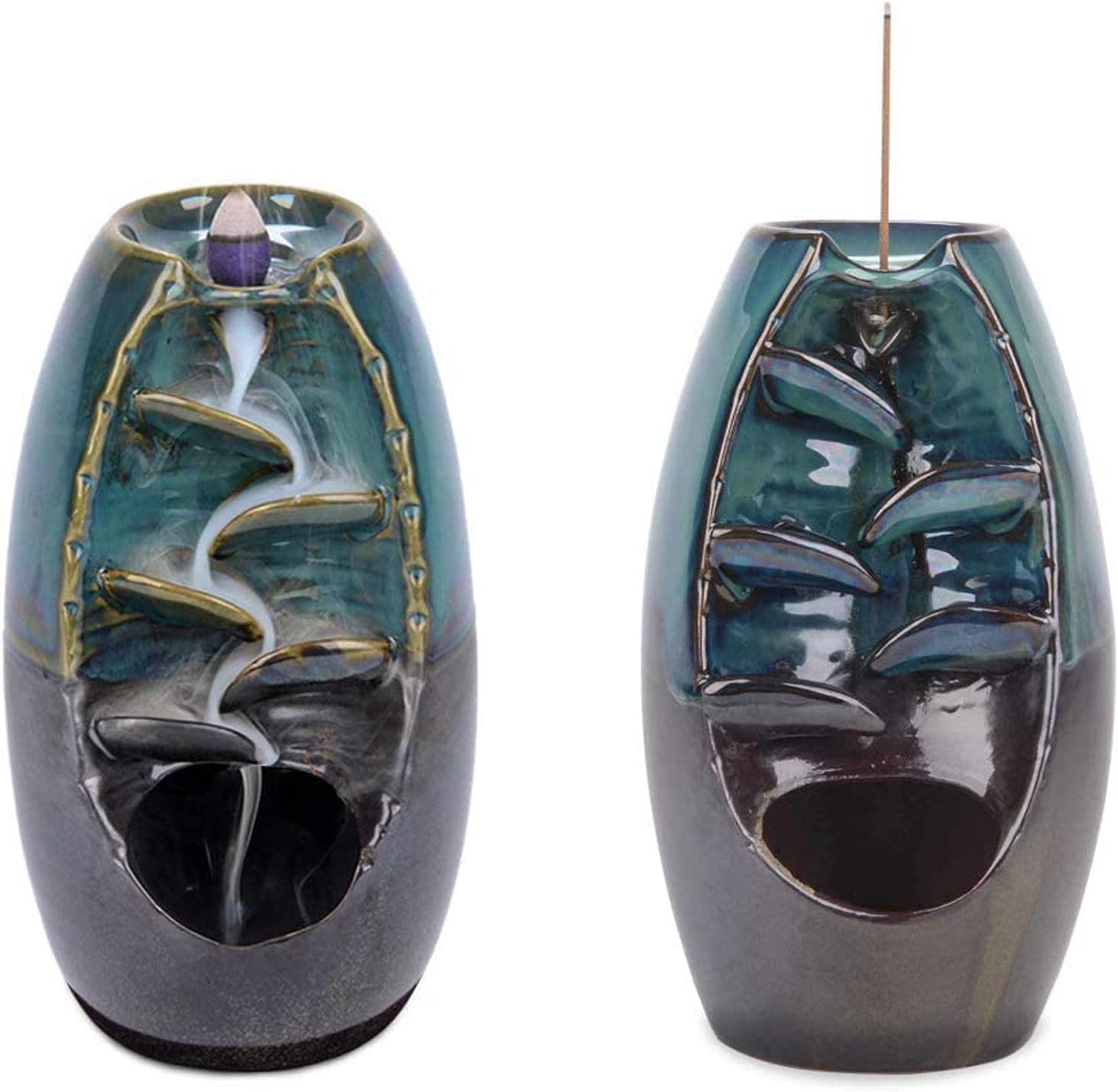 Brûleur d'Encens à Refoulement en Céramique – Aromathérapie