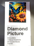 Diamond Picture – Papillon & Tournesols