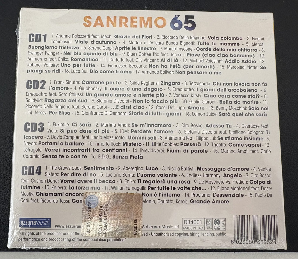 Sanremo 65 (4CD)