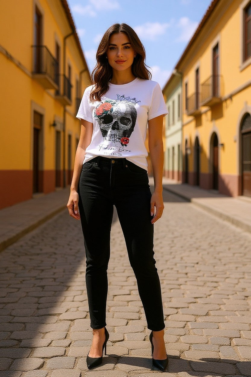 T-shirt Tête de Mort