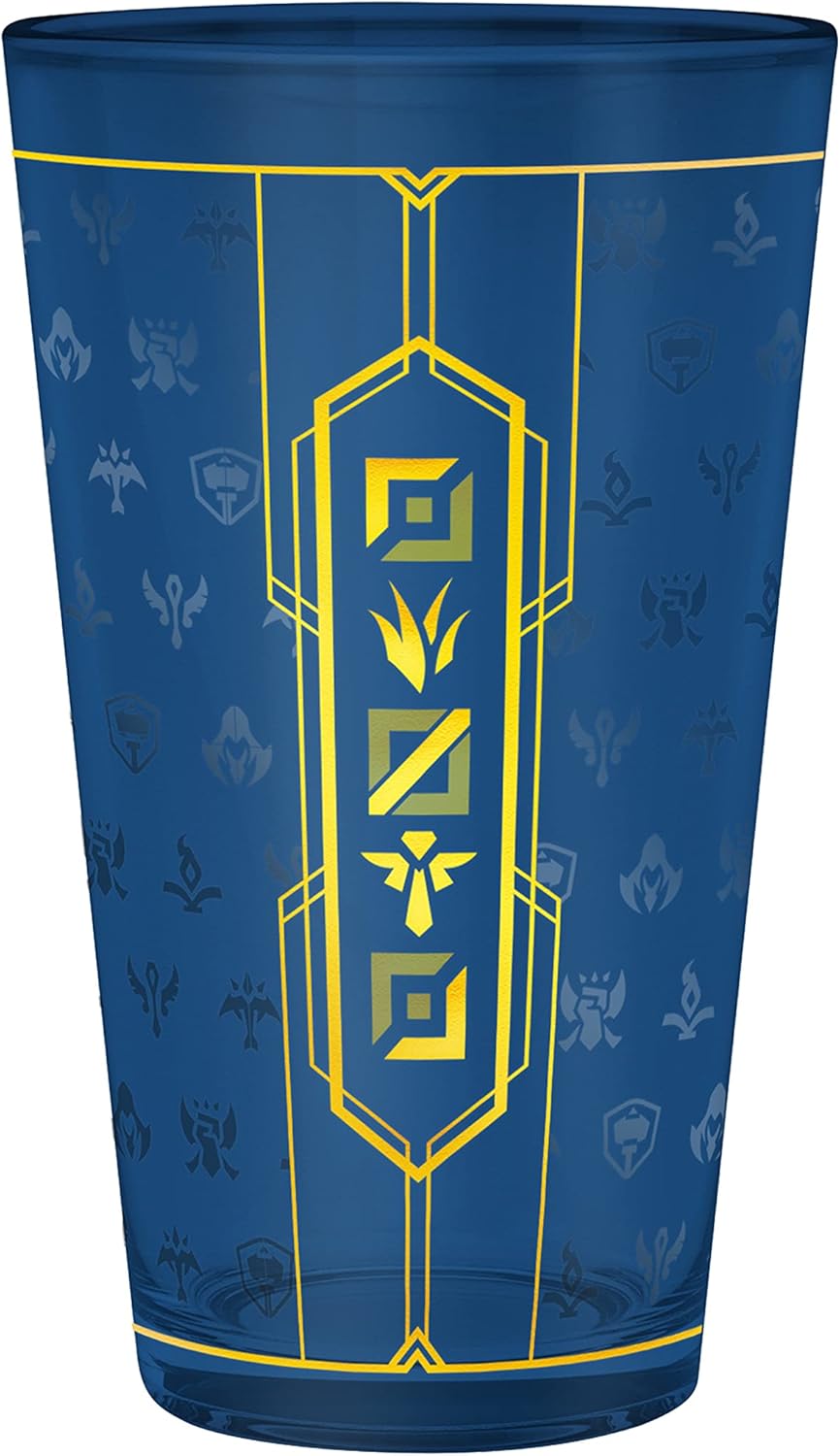 Coffret Cadeau League of Legends Officiel - Verre XXL 400ml, Pin's Métal & Carnet A6 ABYSTYLE