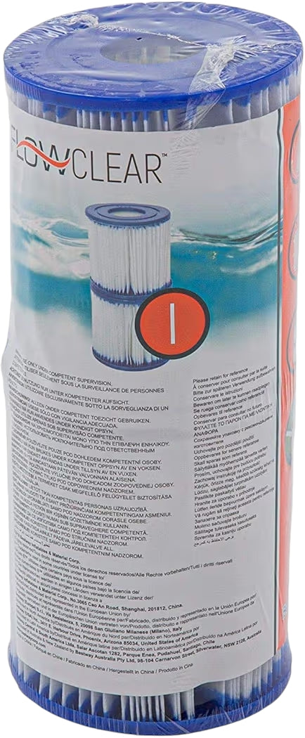 Kit 2 Cartouches Filtrantes Type I pour Piscine – Mod. 58093
