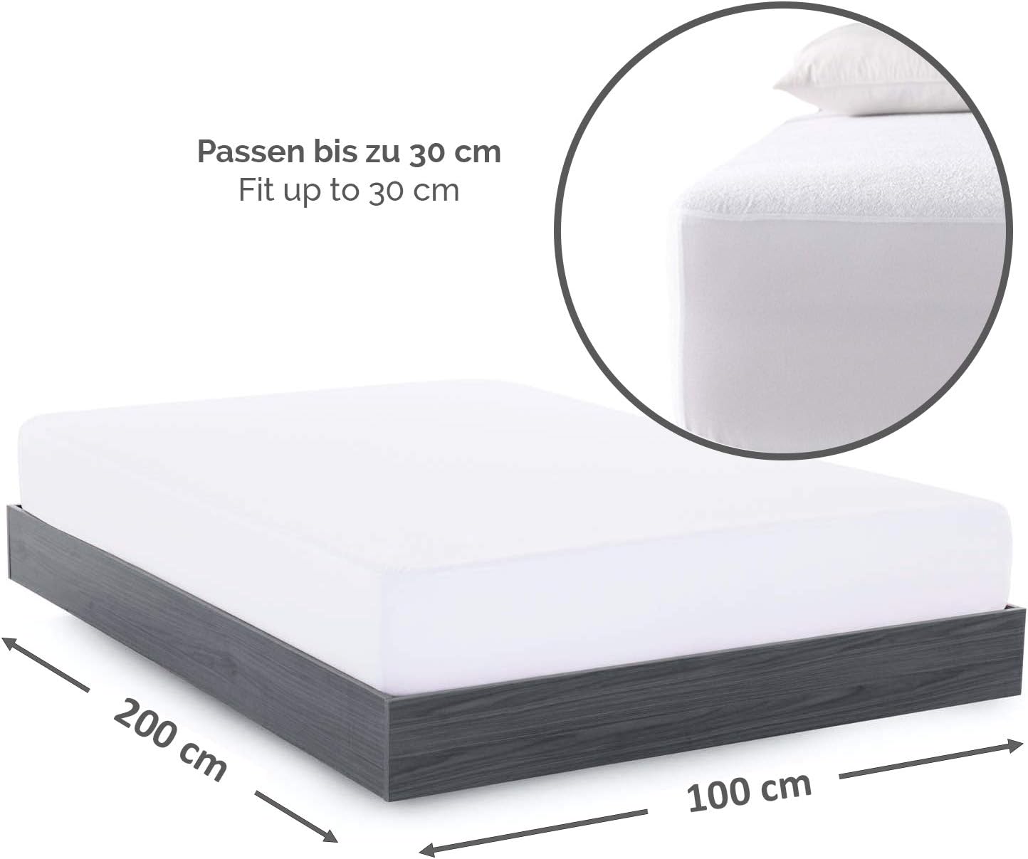 Protège Matelas Imperméable - Plusieurs Tailles Disponibles