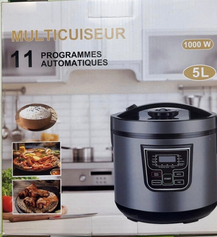 Multicuiseur 11 Programmes Automatiques - 1000W - 5L
