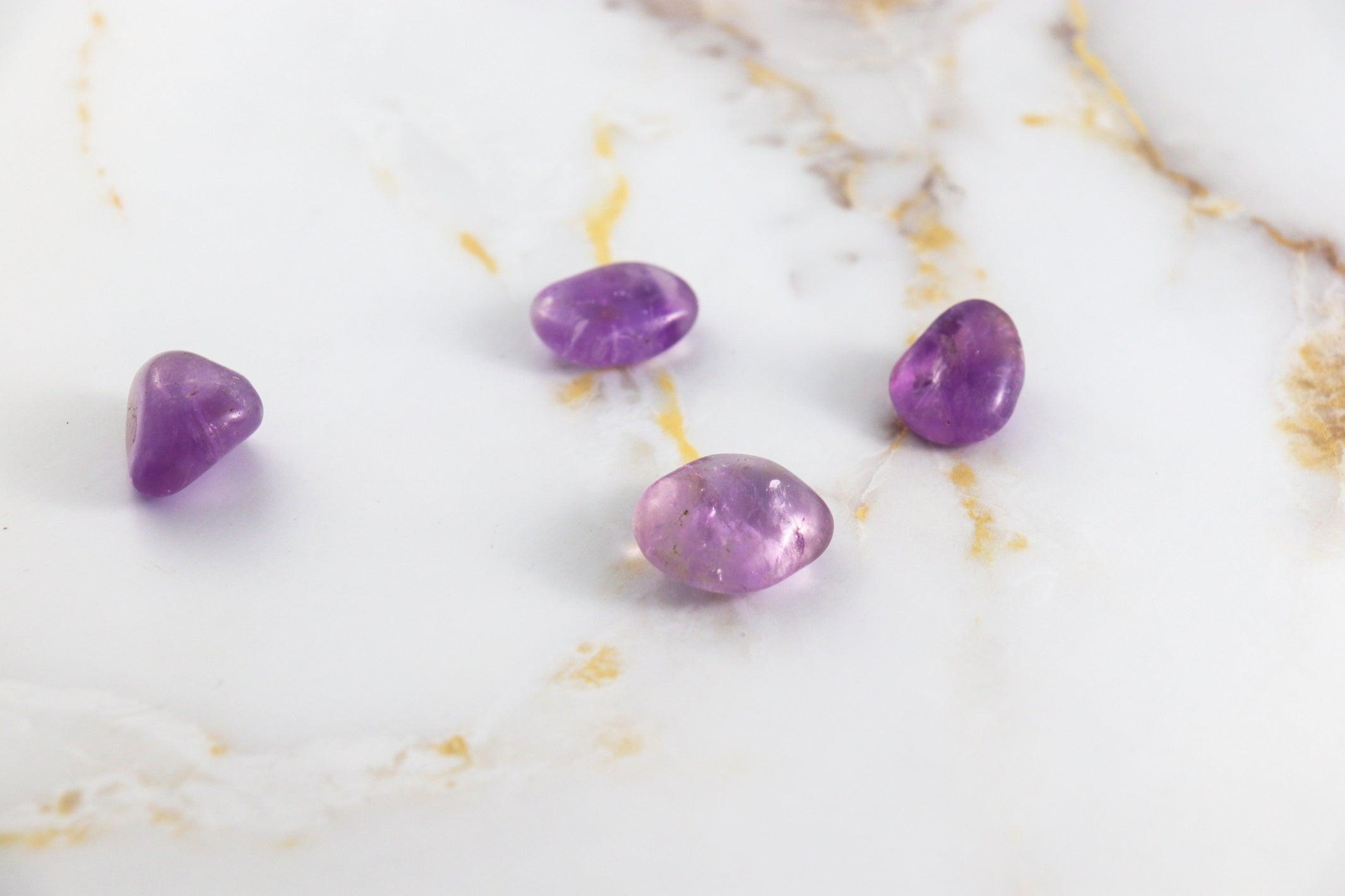 Pierre d'Améthyste roulée T.2/3cm