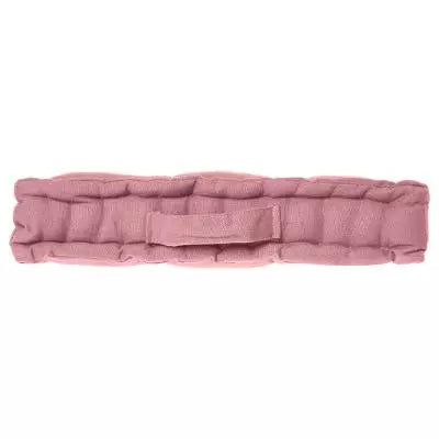 Coussin de Sol Velours Rose 40x40x8cm