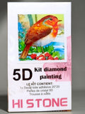 Kit Diamond Painting 5D – Rouge-gorge