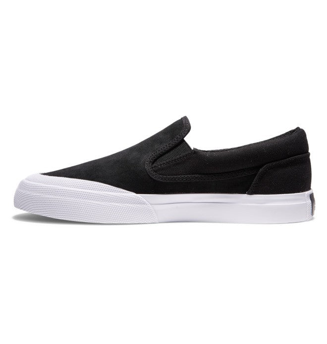 DC Shoes Manual Slip RT S - Chaussures de Skate en Cuir pour Homme