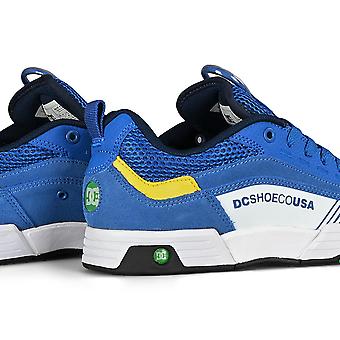 DC Shoes Legacy 98 Slim Baskets Bleu Jaune - Sneakers Skate Heritage