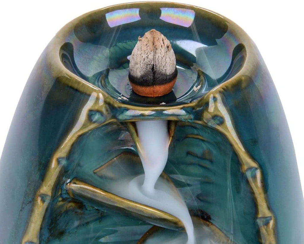 Brûleur d'Encens à Refoulement en Céramique – Aromathérapie