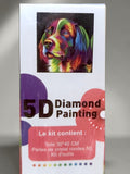 Kit Diamond Painting 5D – Chien pop-art