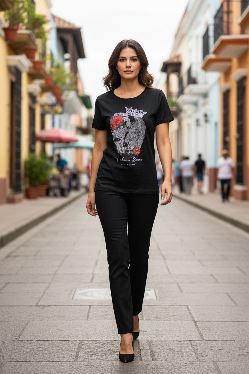 T-shirt Tête de Mort