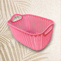 Petit Panier de Rangement Style Dentelle - 2L