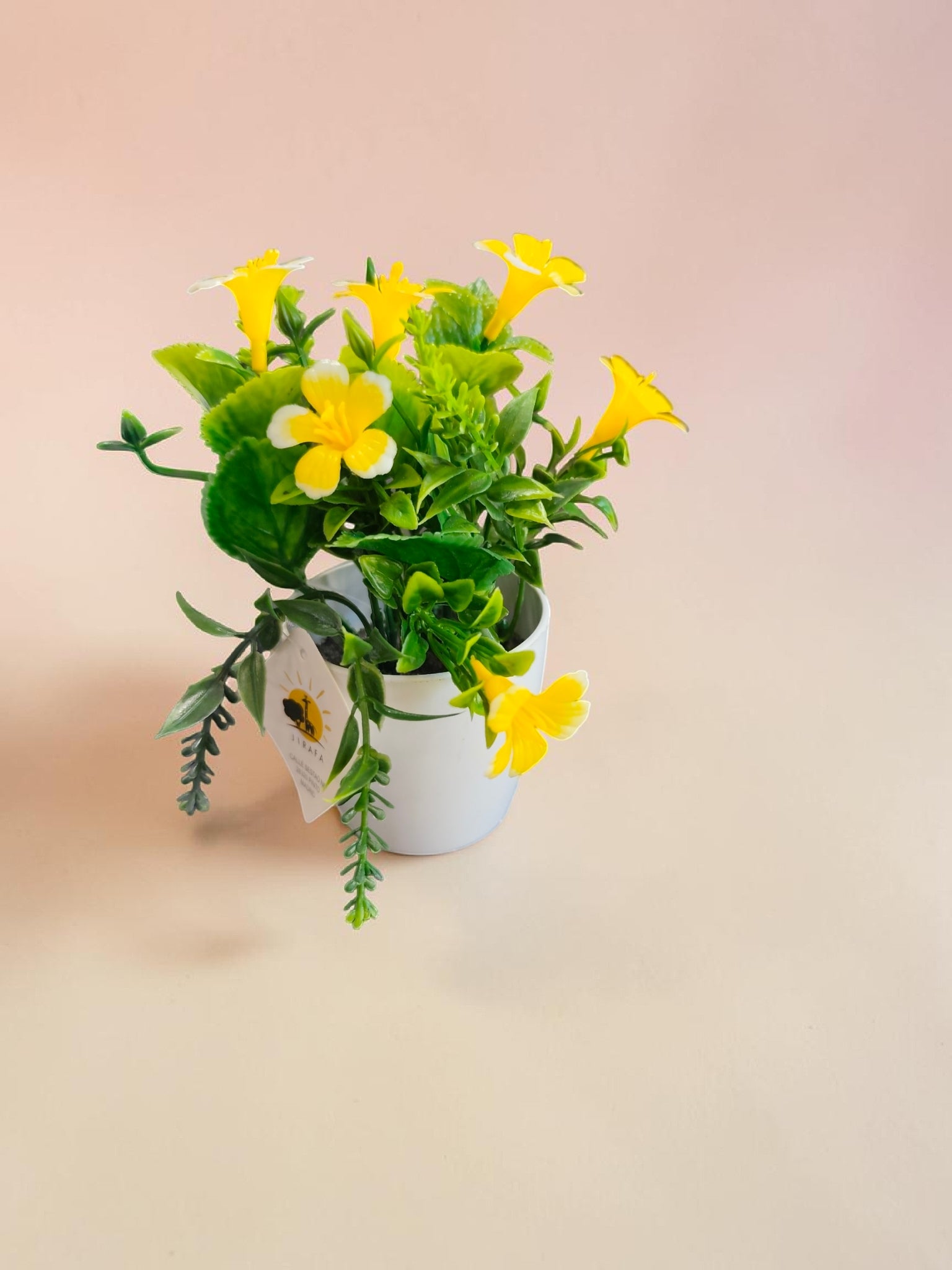 Plante artificielle fleurs en pot