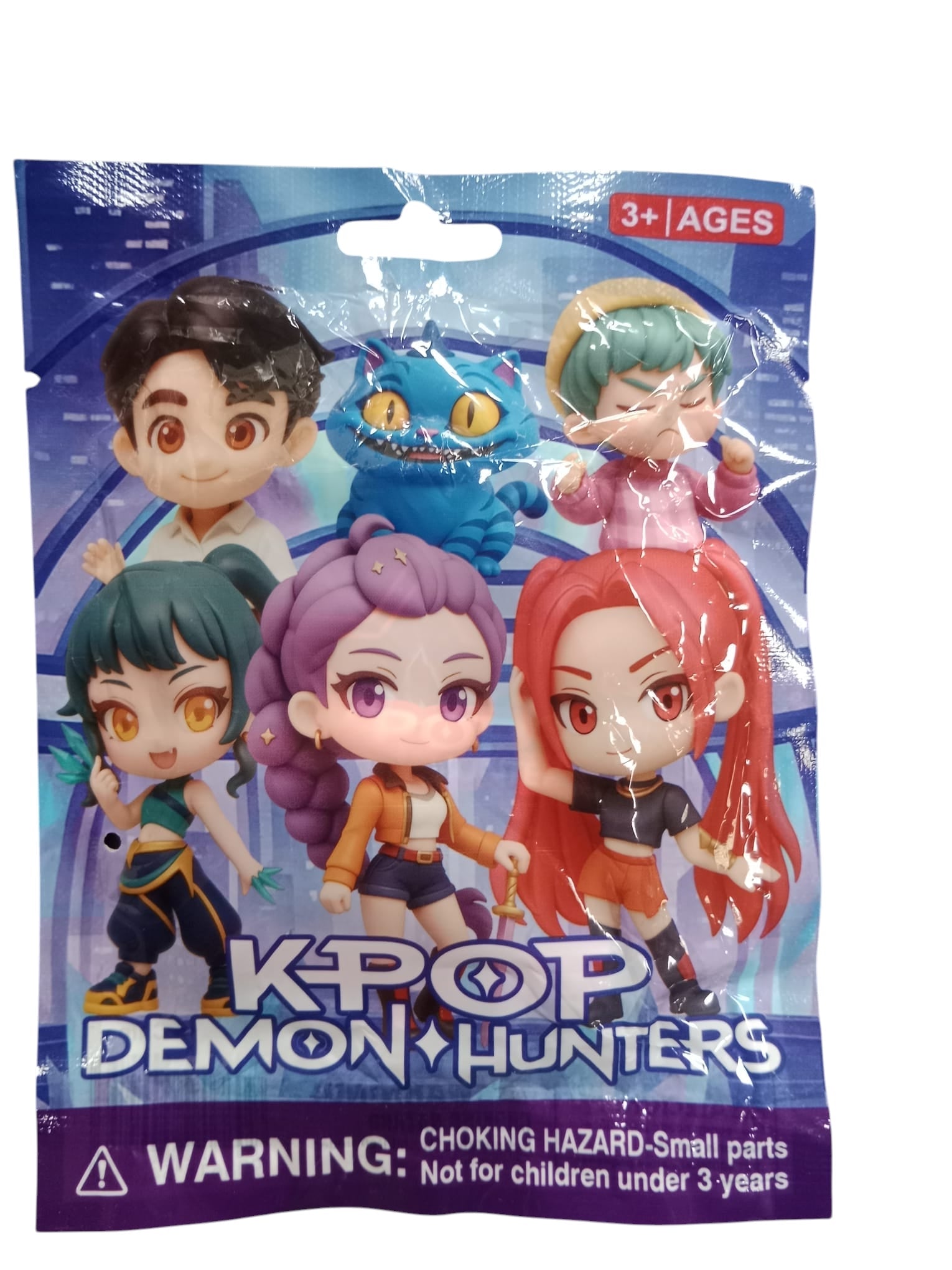 Pochette Surprise K-Pop Demon Hunters – 1 Figurine + 1 Carte à Collectionner