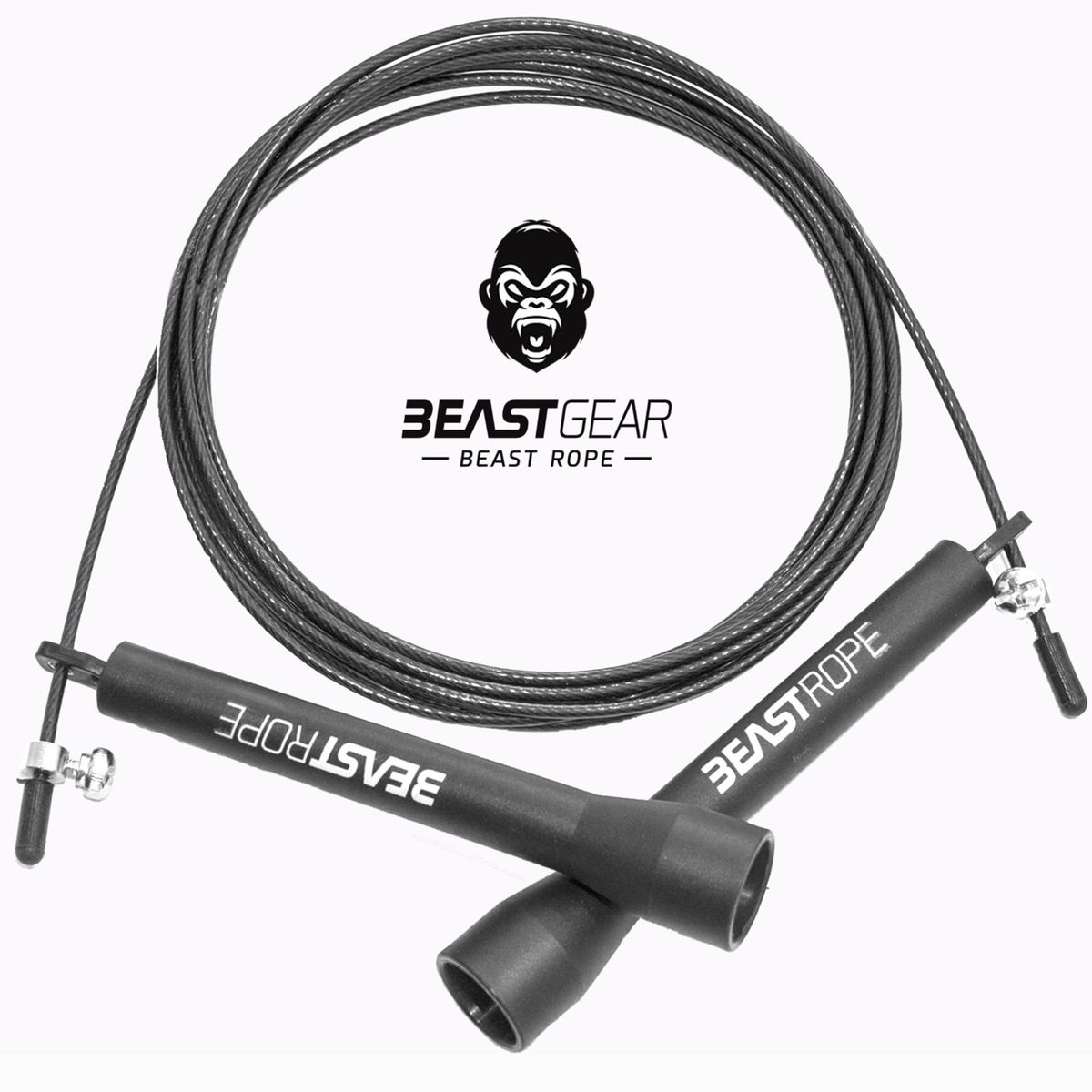 Corde à Sauter Professionnelle BEASTGEAR Elite & Pro – Boxe CrossFit HIIT MMA