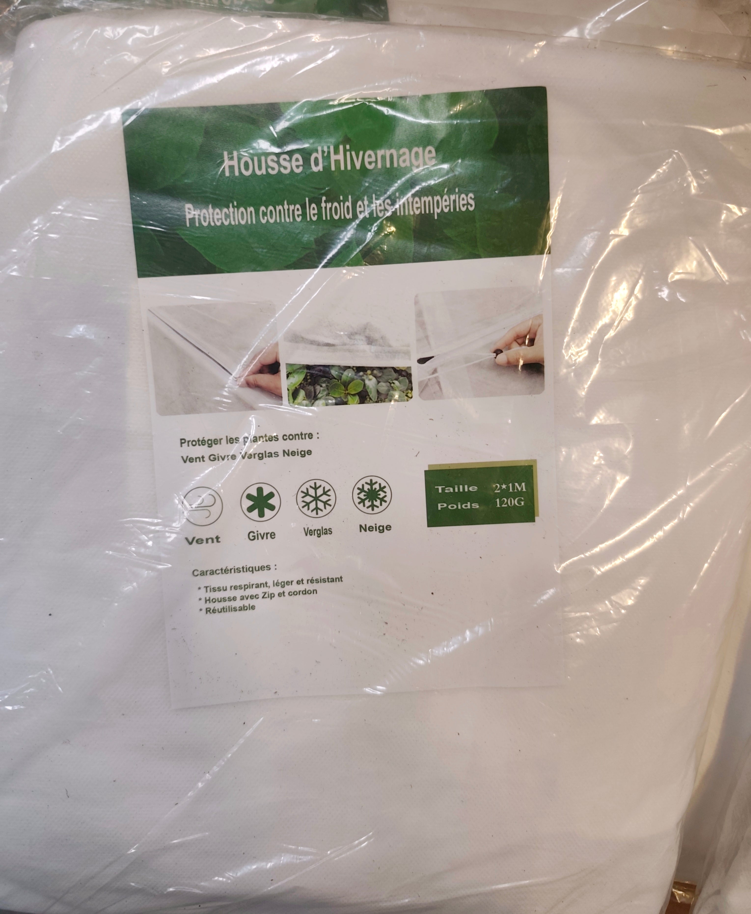Housse d'Hivernage - Protection Plantes Contre le Froid et le Gel