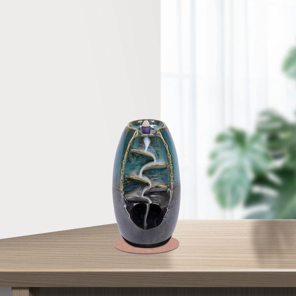 Brûleur d'Encens à Refoulement en Céramique – Aromathérapie