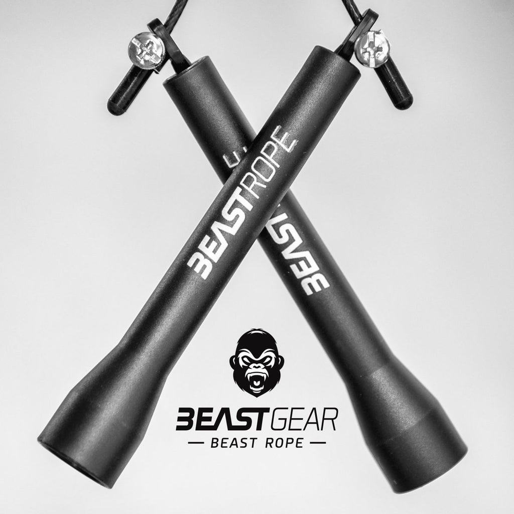 Corde à Sauter Professionnelle BEASTGEAR Elite & Pro – Boxe CrossFit HIIT MMA