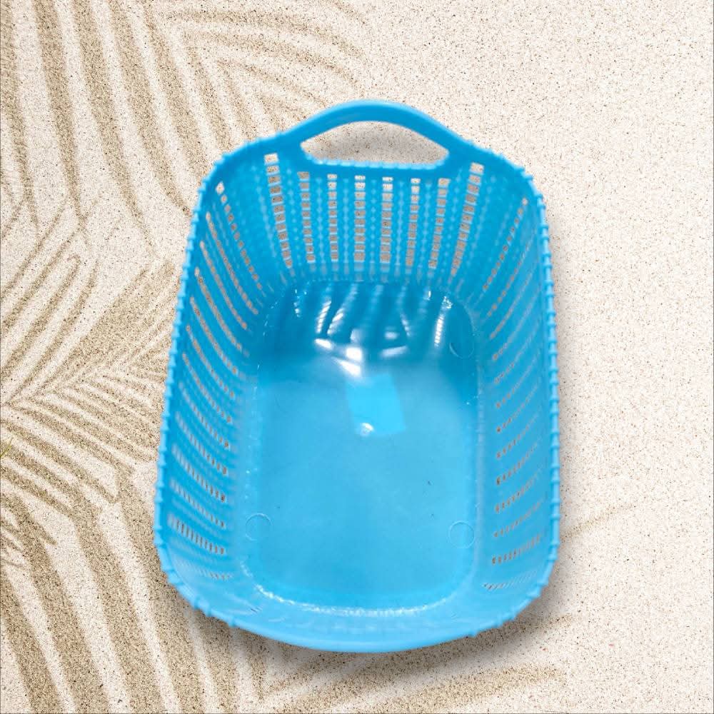 Petit Panier de Rangement Style Dentelle - 2L