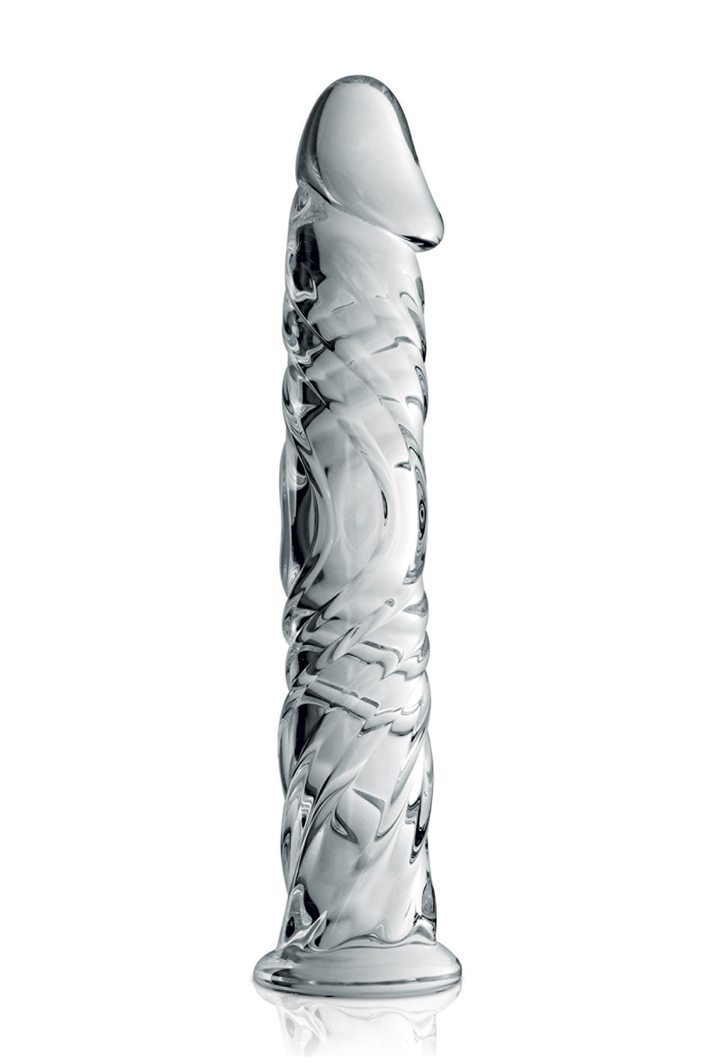 Glossy Toys n°4, gode réaliste en verre 16,5 cm