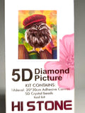 Kit Diamond Painting 5D – Hibou