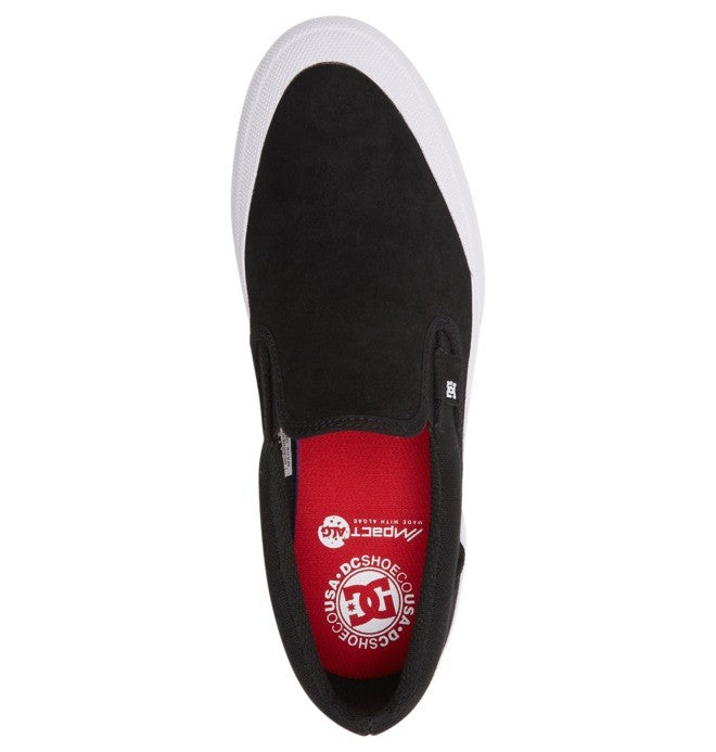 DC Shoes Manual Slip RT S - Chaussures de Skate en Cuir pour Homme