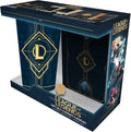 Coffret Cadeau League of Legends Officiel - Verre XXL 400ml, Pin's Métal & Carnet A6 ABYSTYLE
