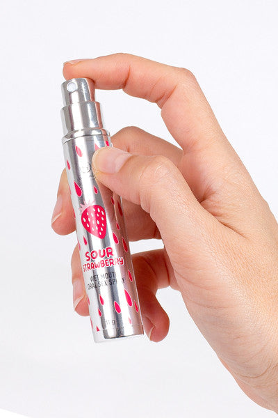 Secret Play - Spray sexe oral à la fraise acidulée