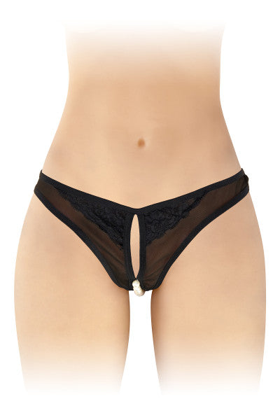 STG OUVERT PERLE SOPHIE NOIR T.U