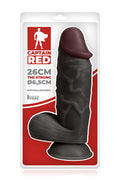 The Strong, gode ventouse réaliste noir 26cm